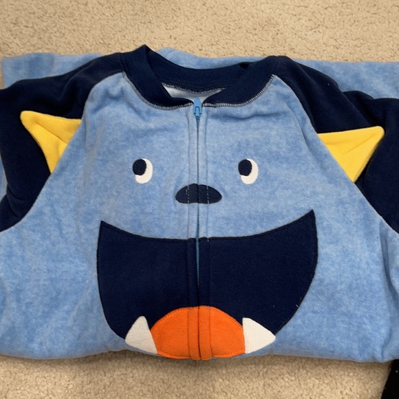 NWT Carter’s Fleece Footed Pajamas - Picture 8 of 11